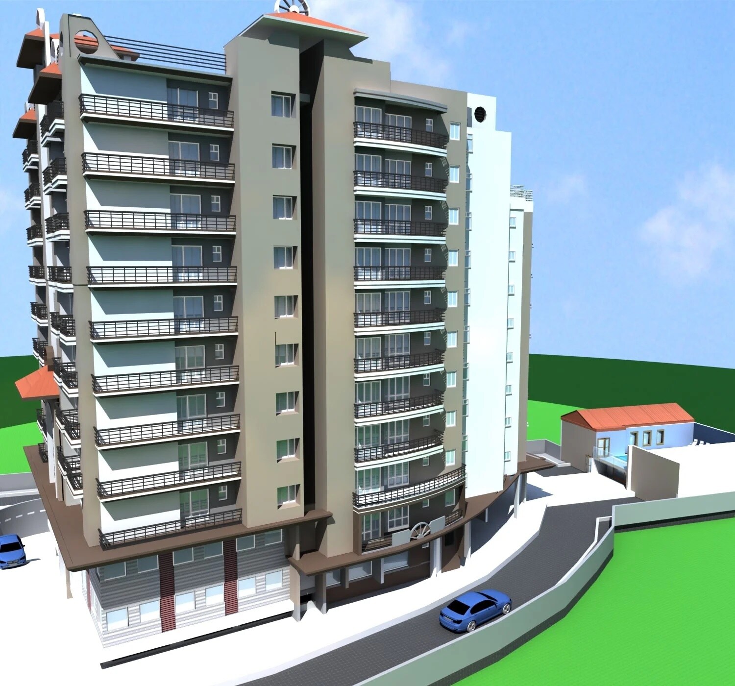 Tridev Annapurna Apartment Exteriors