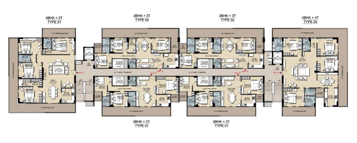 Shree Tridev Elite Floor Plans