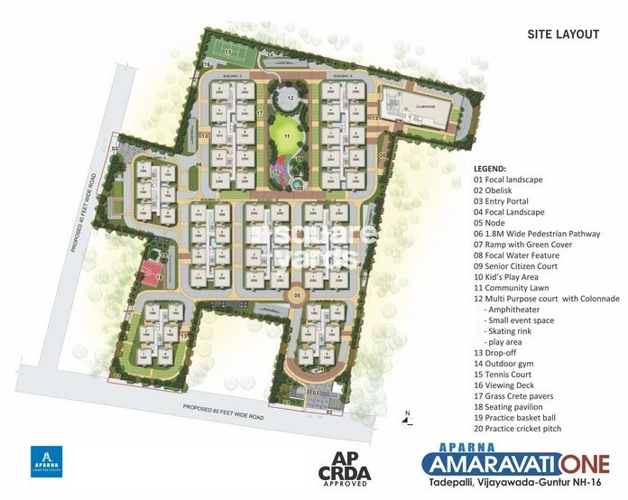 Aparna Amaravati One In Tadepalli, Vijayawada @ 62.46 Lac | Price List ...