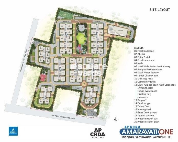 Aparna Amaravati One Master Plan 1