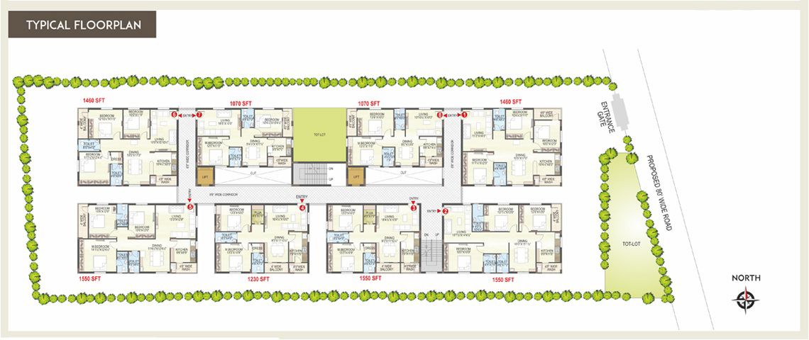 BRC Ankura Floor Plans