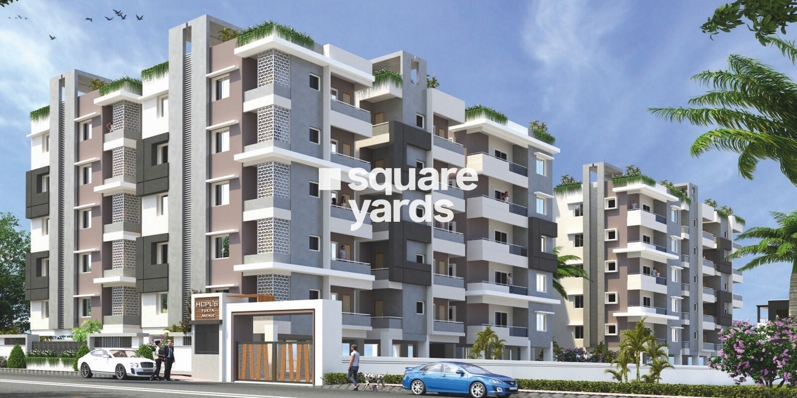 Himaja Yukta Avenue residential project in Kesarapalli