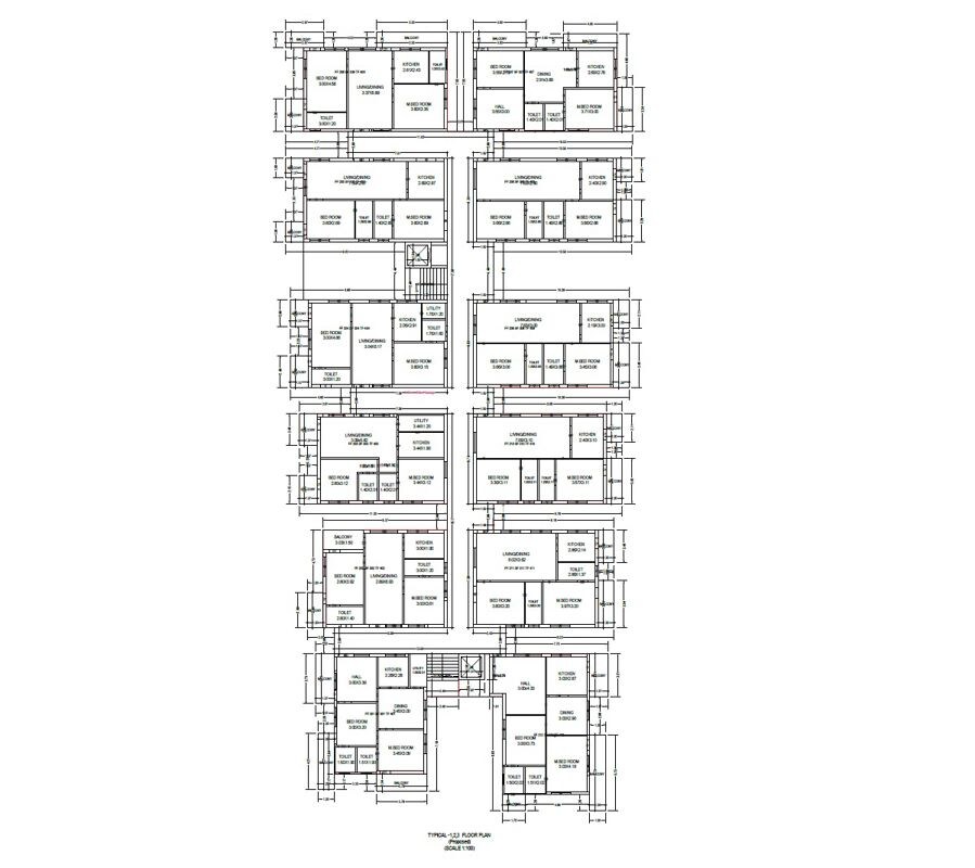 JP Residency Floor Plans