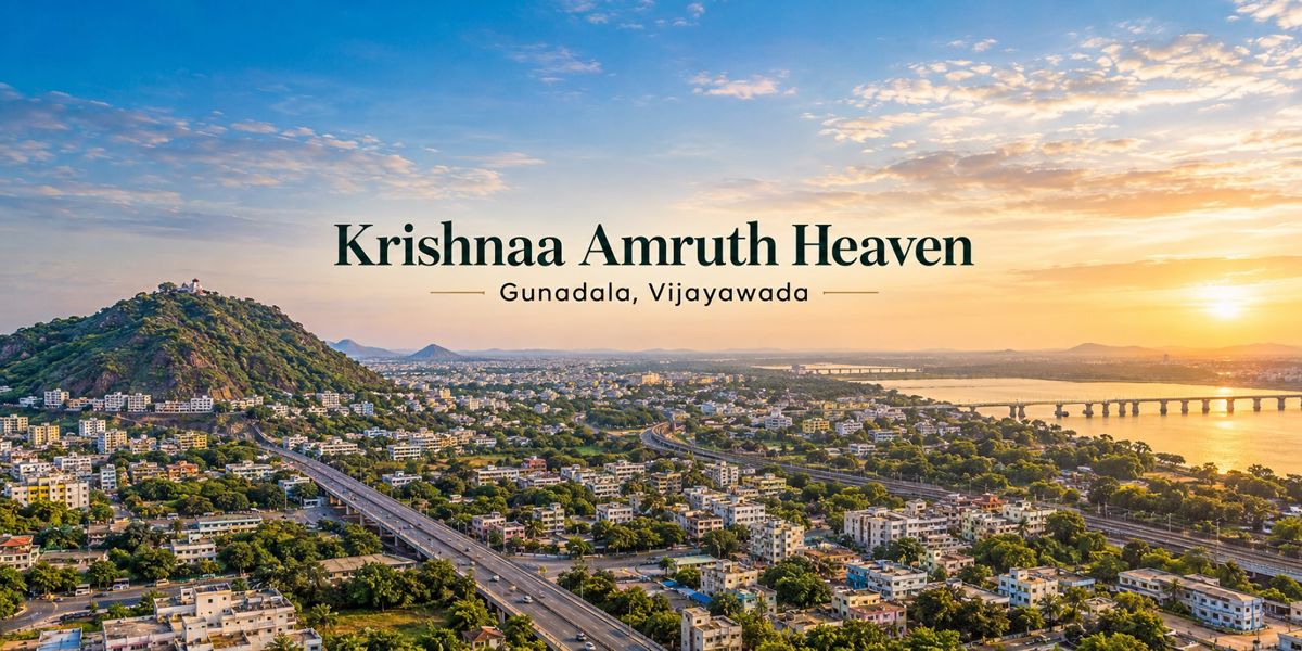 Krishnaa Amruth Heaven residential project in Gunadala