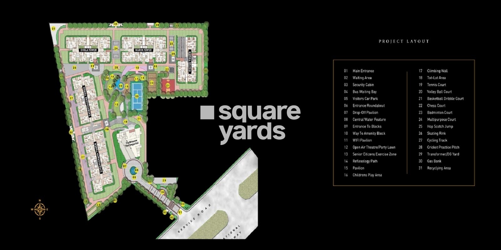 Manjeera Monarch Master Plan 1