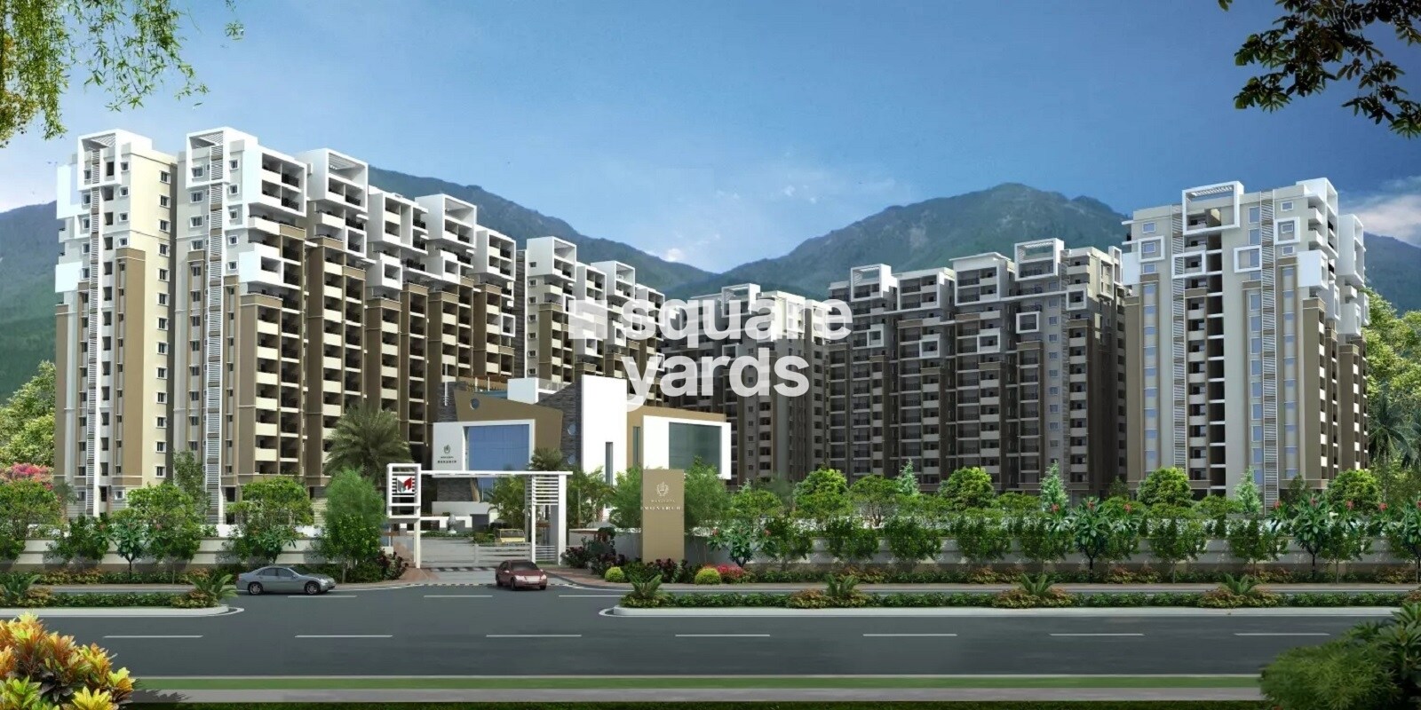Manjeera Monarch residential project in Mangalagiri