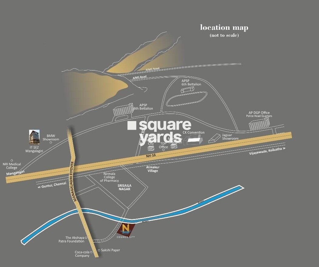 Nalluri N Cosmos City Location Image