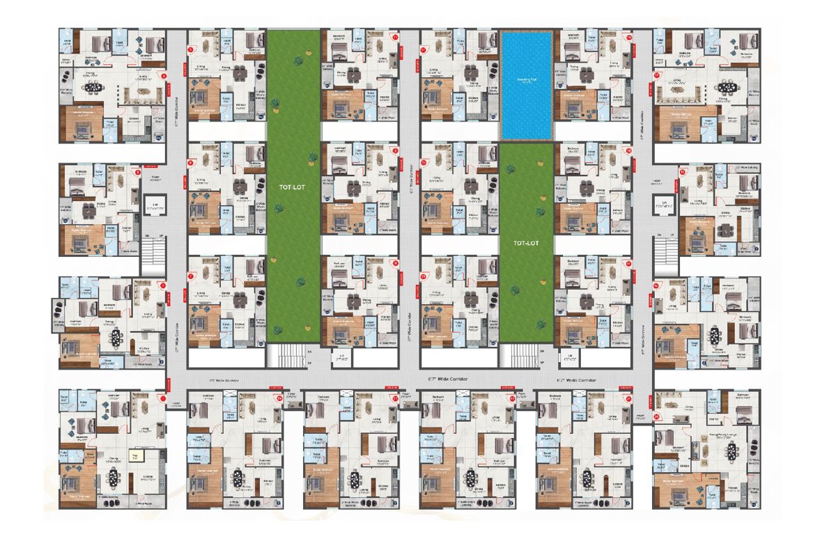 PVR Grand Floor Plans