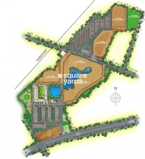 Raintree Park Dwaraka Krishna Willows Grande Master Plan 1
