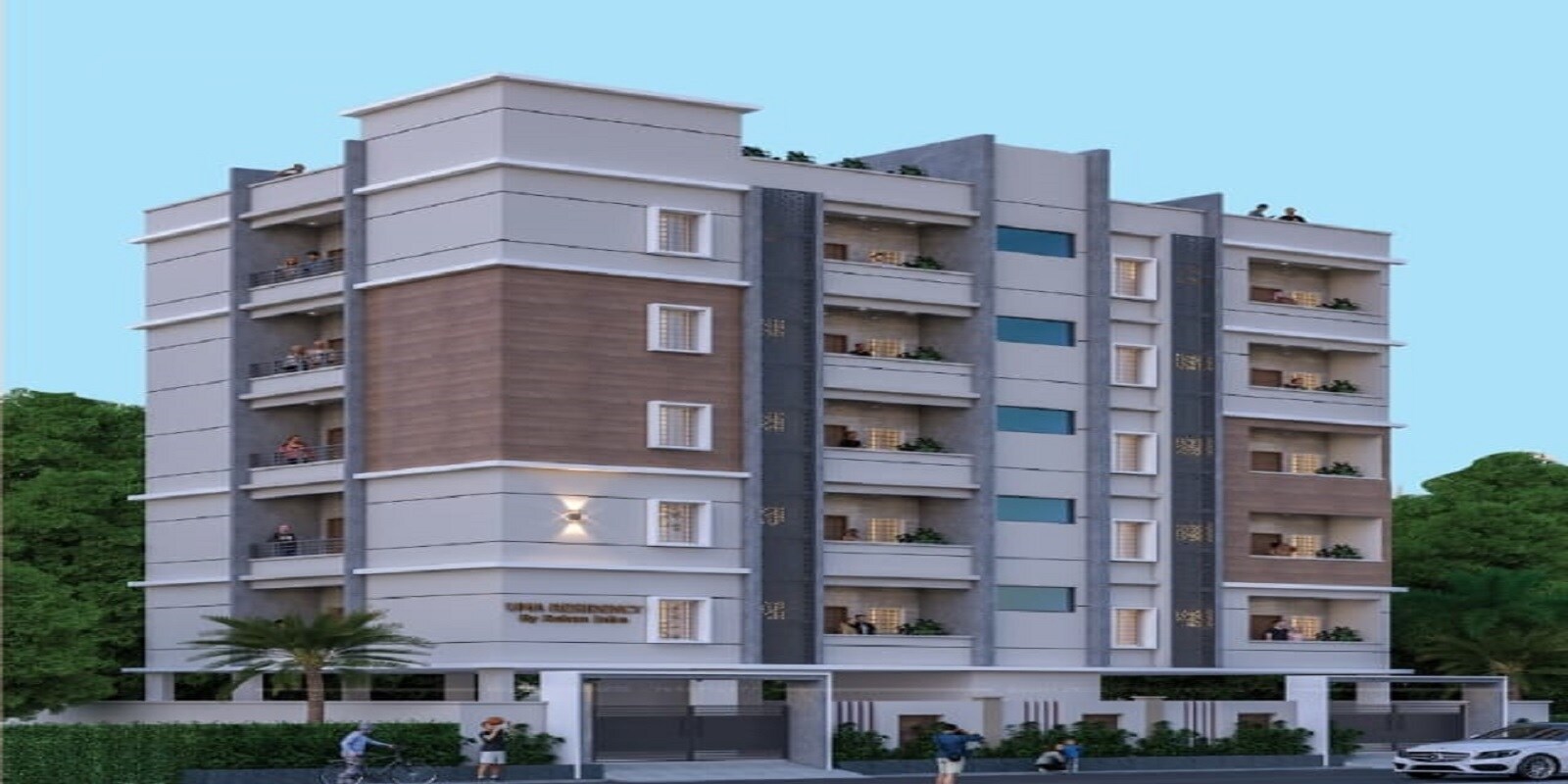 Rohan Uma Residency residential project in Poranki
