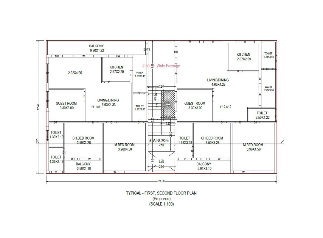 RR Residency Floor Plans