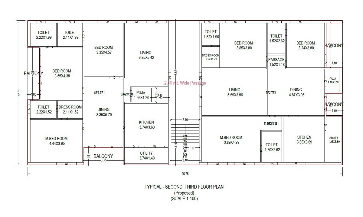 RR Right way One Floor Plans