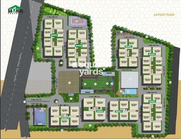 samhita splendid homes master plan image1