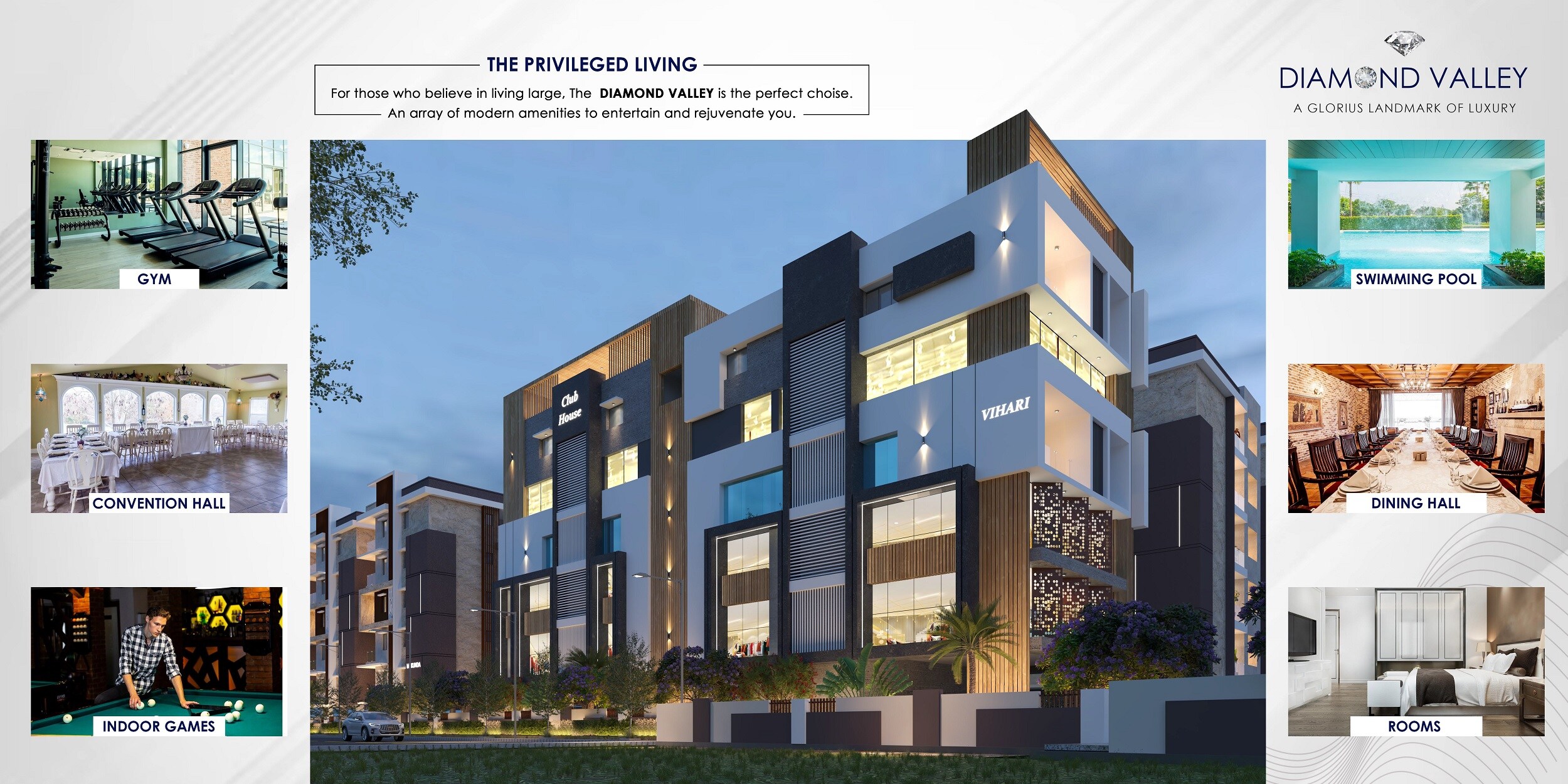 Shanmukha Diamond Valley Clubhouse External Image