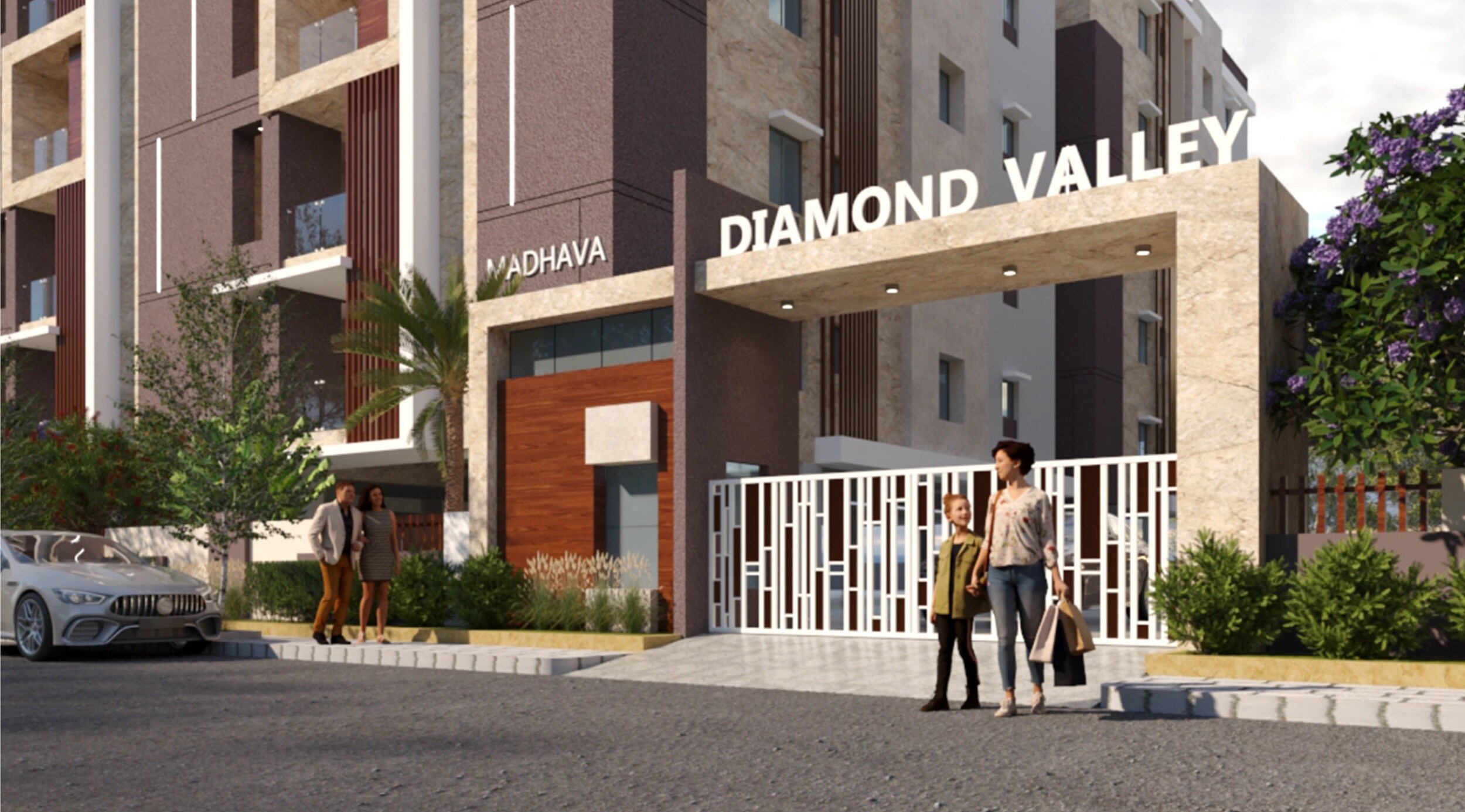 Shanmukha Diamond Valley Entrance View