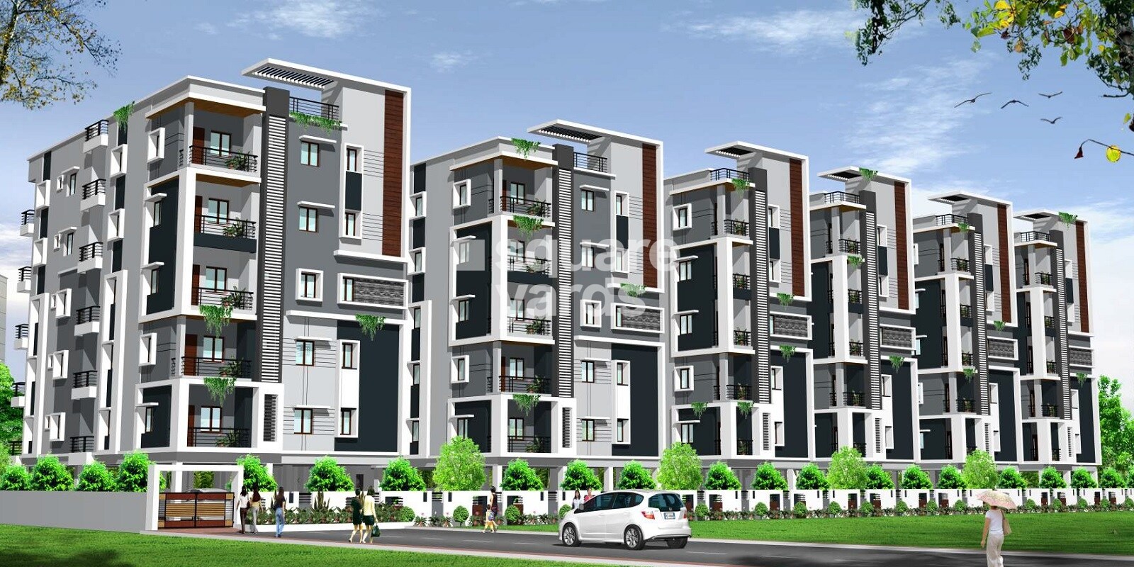 Sivasai Vadlamudi Castle residential project in Kanuru
