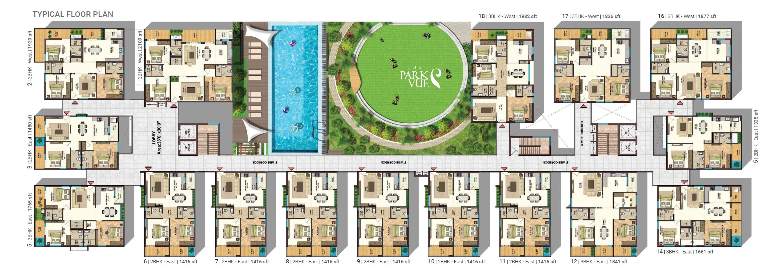 SK The Park Vue Floor Plans