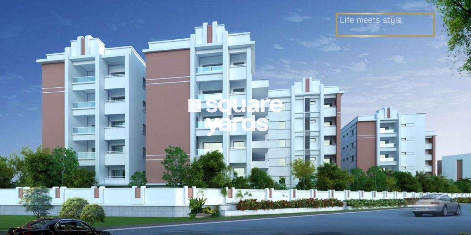 SLV Amaravathi Grand residential project in Gunadala