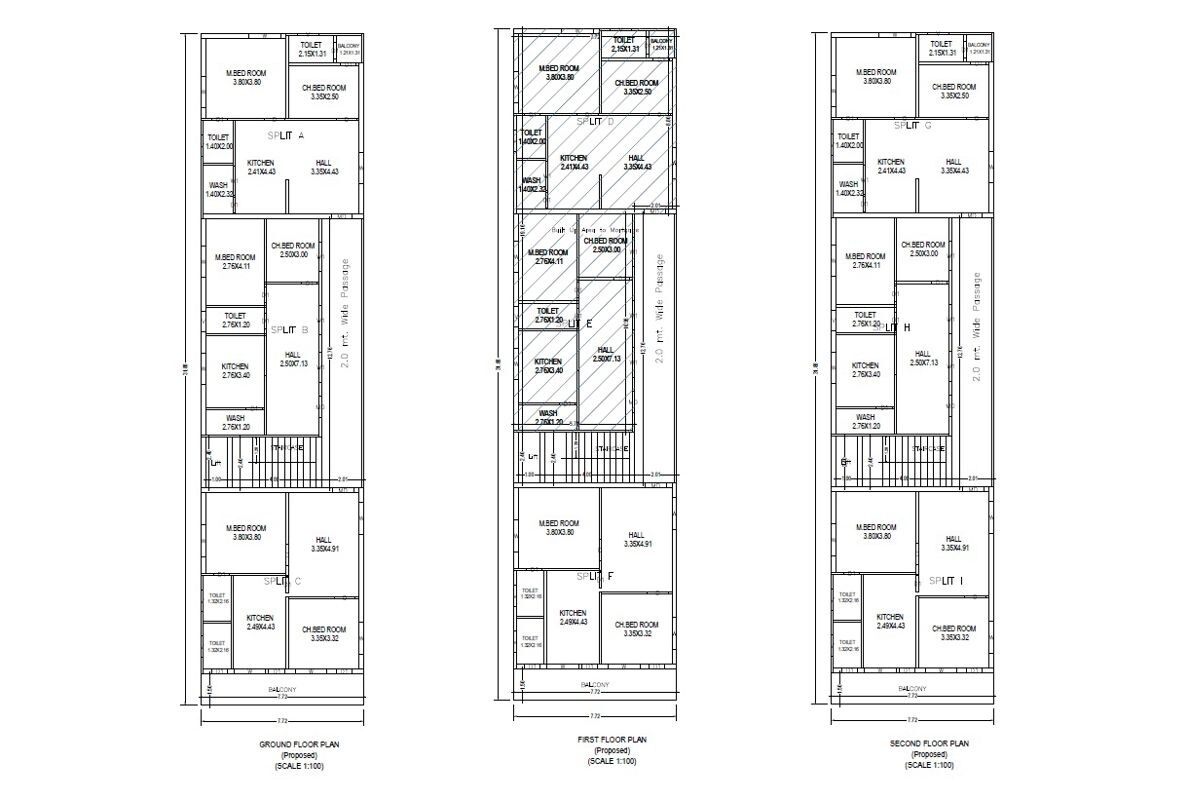 Sri Durga heights Floor Plans