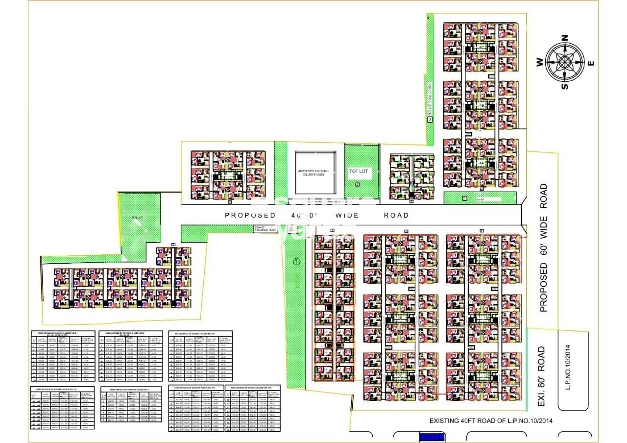 Sri Sai Durga Brundavanam Advaita Master Plan 1