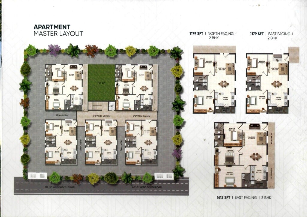 Sri Sai Pragathi Heights Master Plan Image
