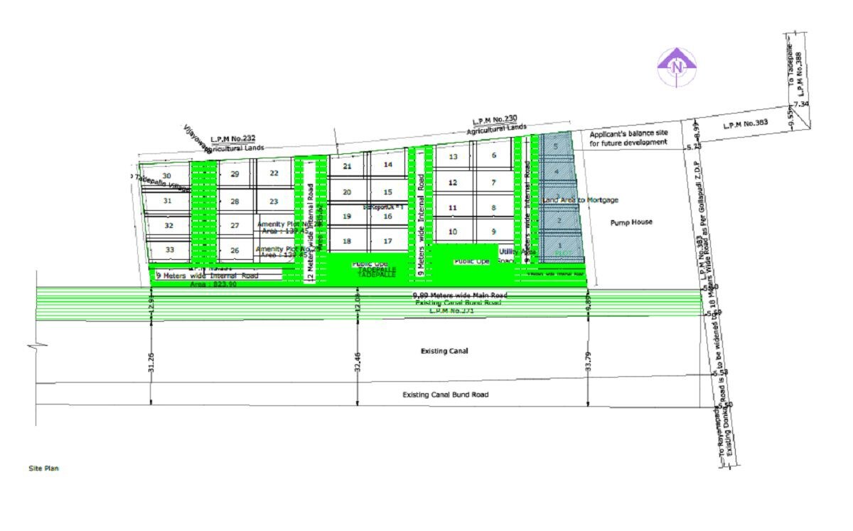 Sunrise-Valley_an aerial view of a building with a tennis court