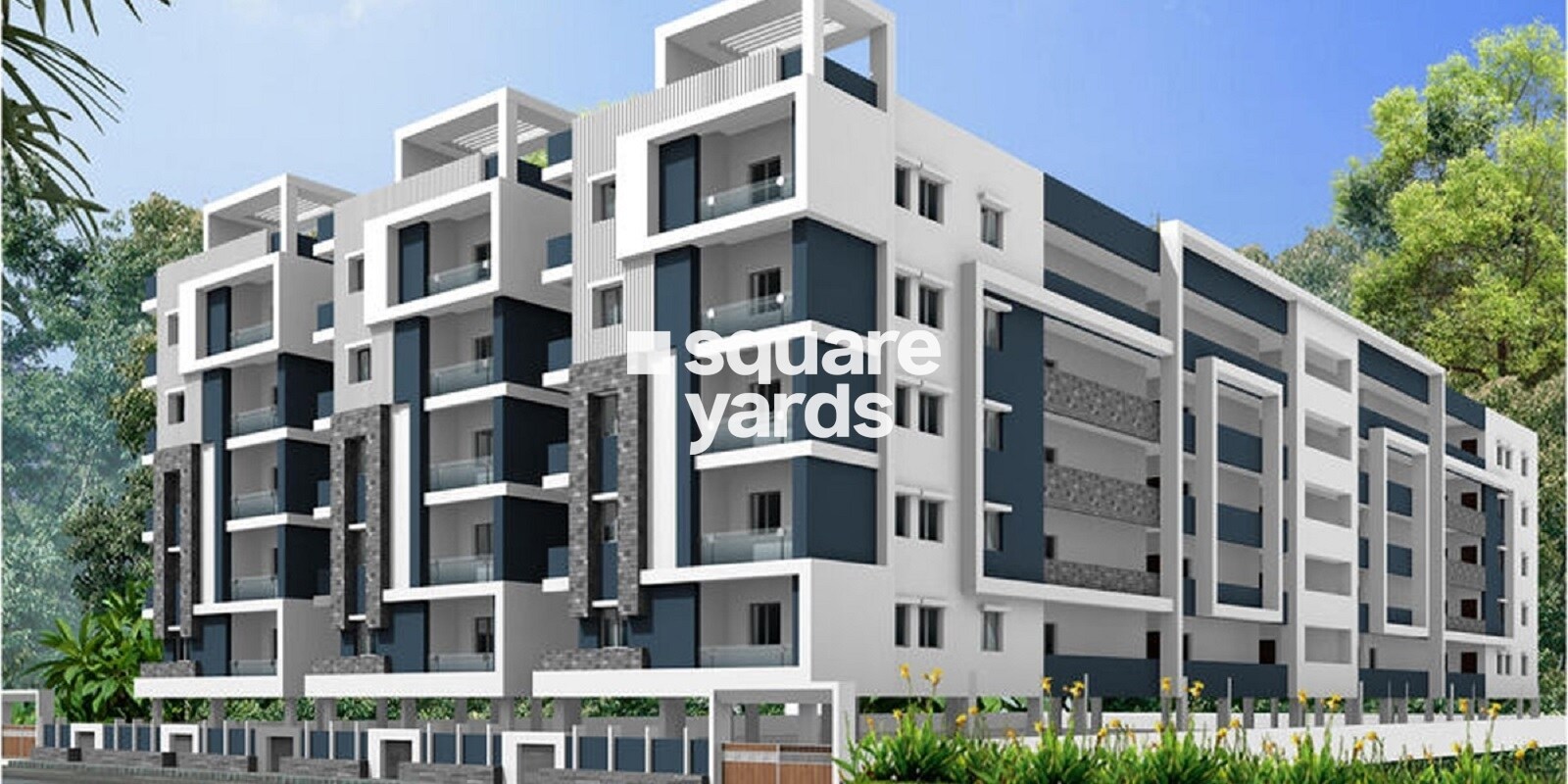 V Cube Varsha Elite residential project in Mangalagiri