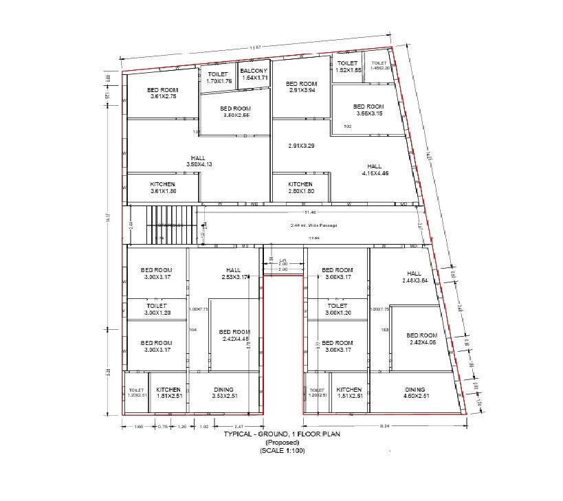 Venkata Sai Encalve Floor Plans