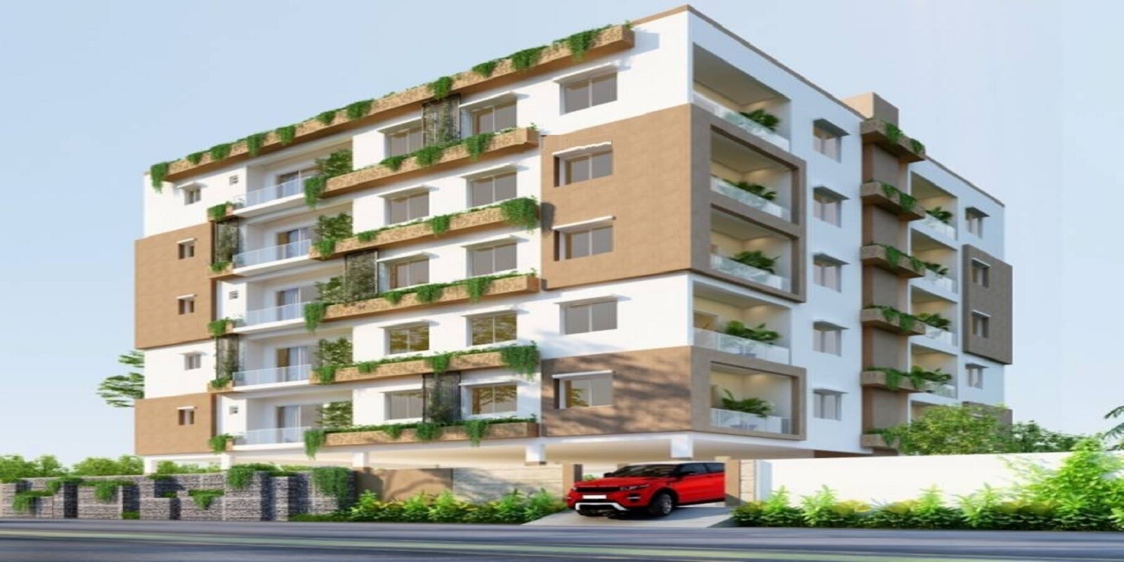 Vijayacon Square residential project in Benz Circle
