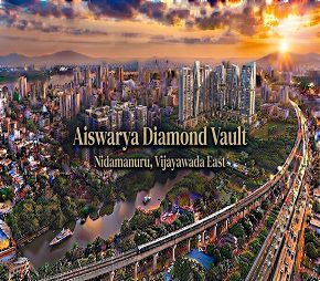 Aiswarya Diamond Vault residential project in Nidamanuru