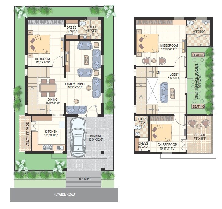 3 BHK 1848 Sq. Ft. Villa