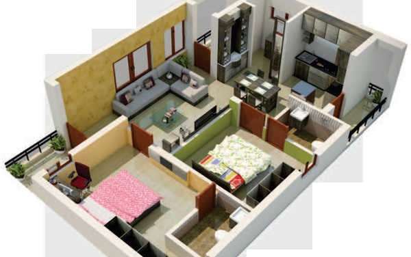 raghava vijayram vihar apartment apartment 2 bhk 987sqft 20215424125406
