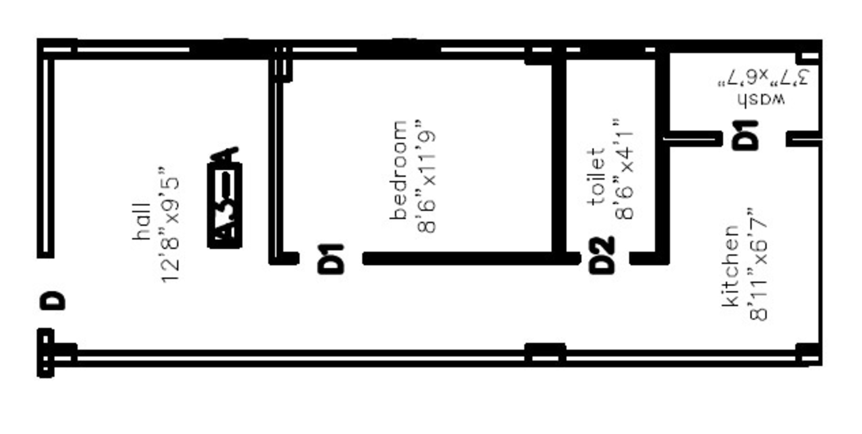 sri sai durga brundavanam advaita apartment 1bhk 661sqft 1