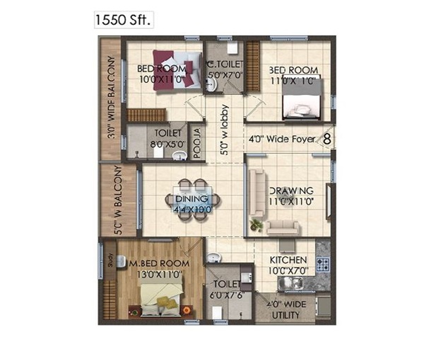 vertex siris signa apartment 3 bhk 1550sqft 20260809150813