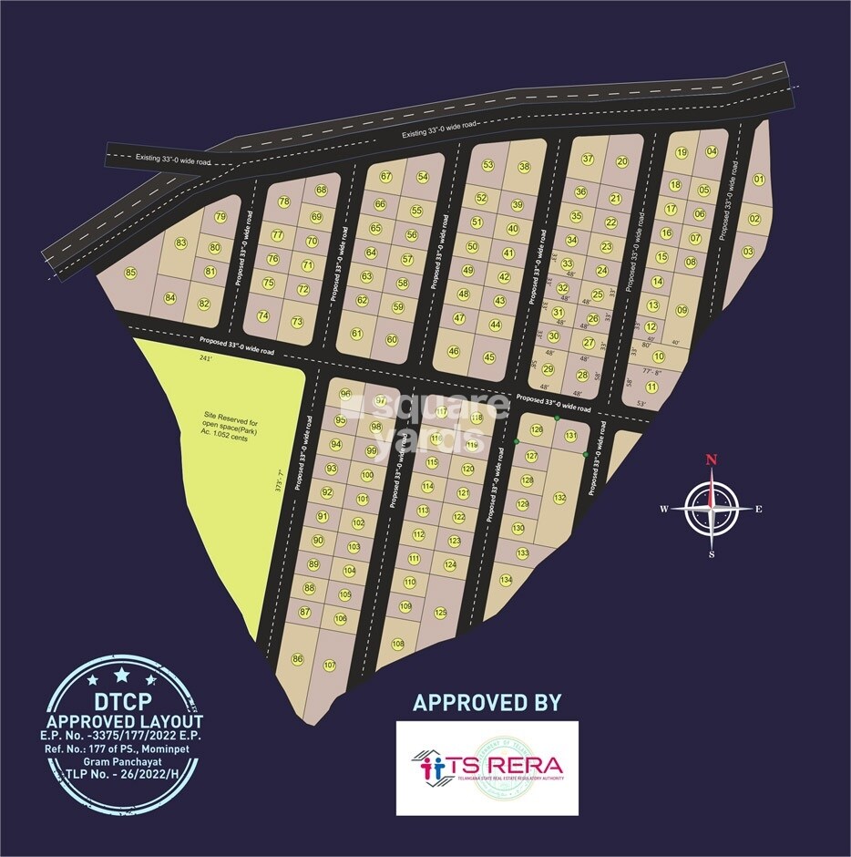 Giridhari Fortune Town Master Plan 1