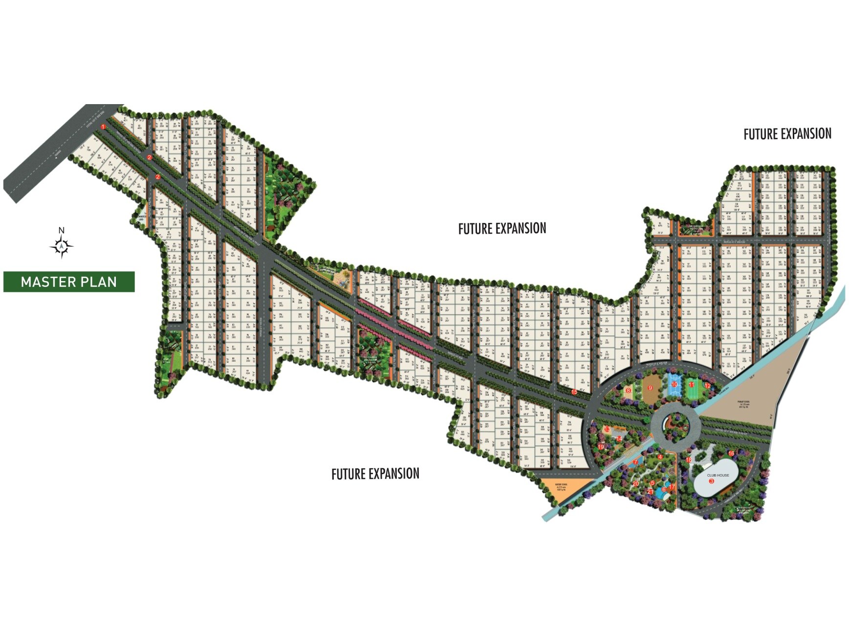 Green Fortune Retreat Master Plan 1