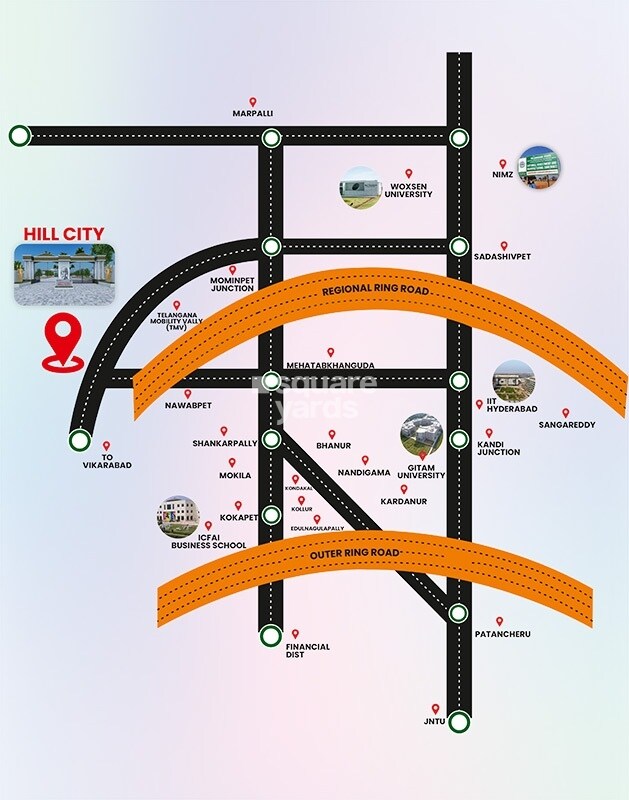 Happy Hill City Location Image