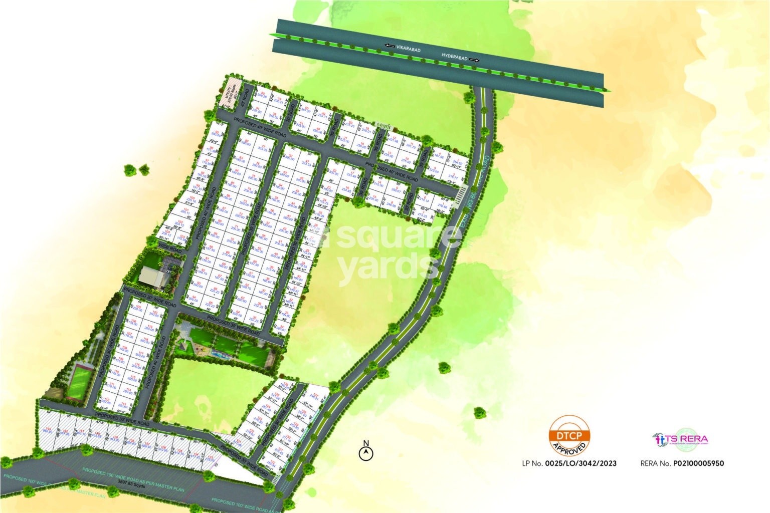 Silpa Sindhu Serenity Master Plan 1