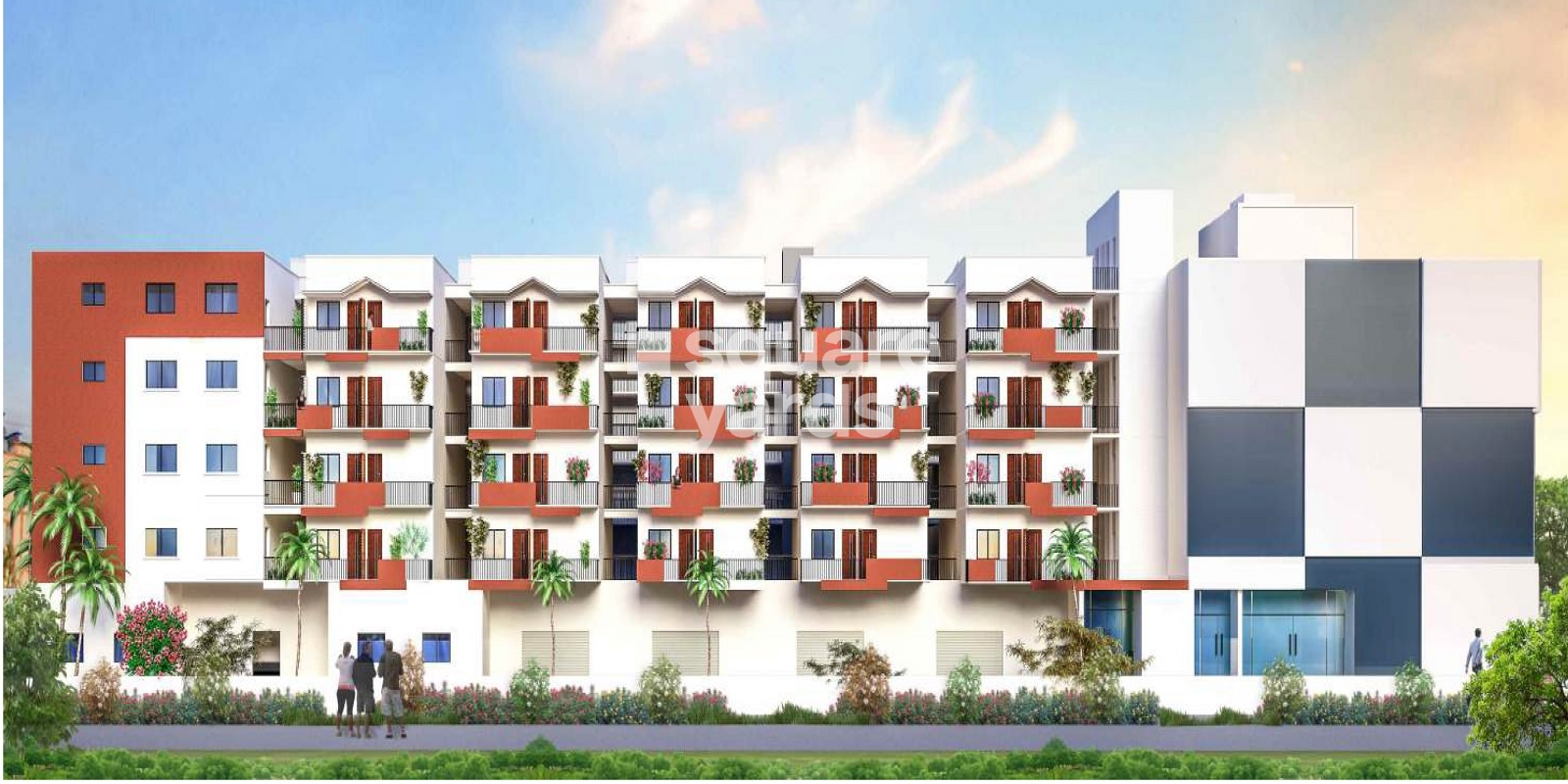 Abhilash Yaksha Square Apartment Exteriors