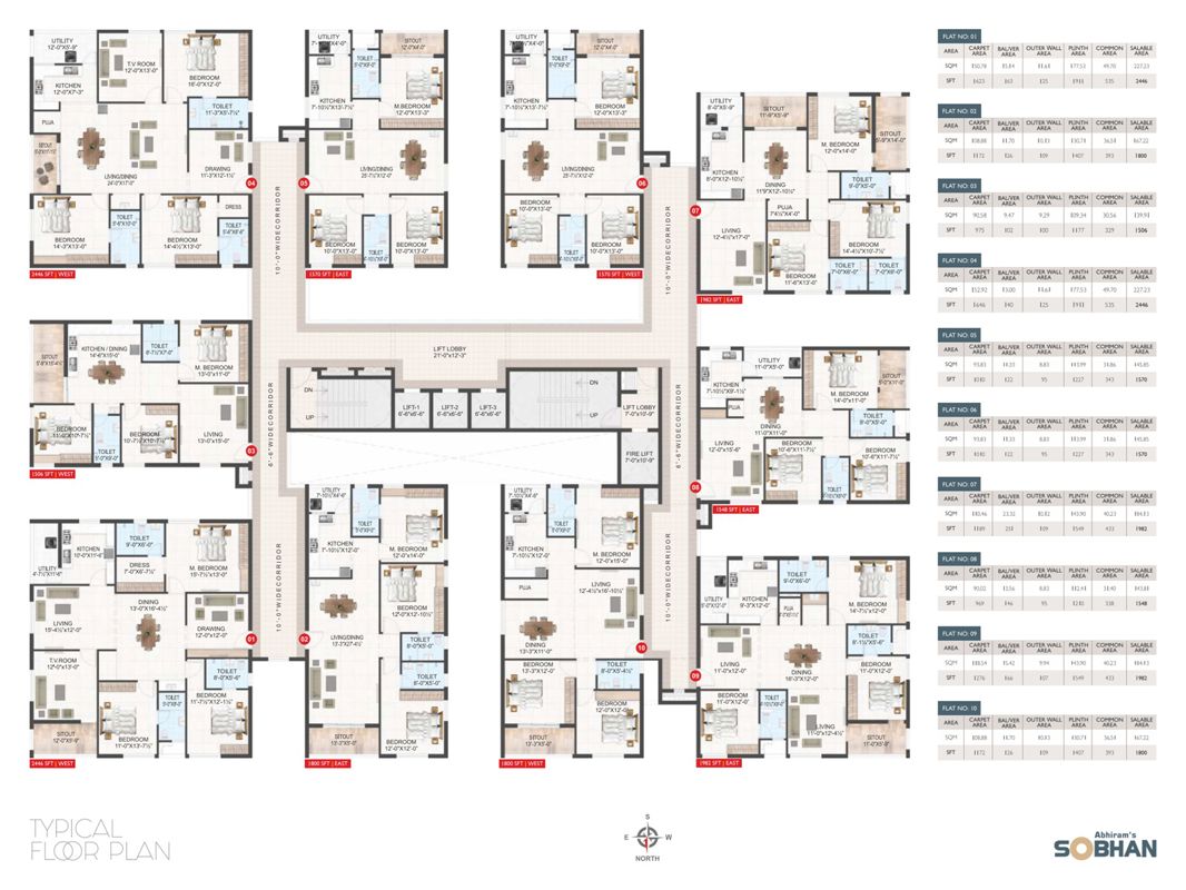 Abhiram Sobhan Floor Plans