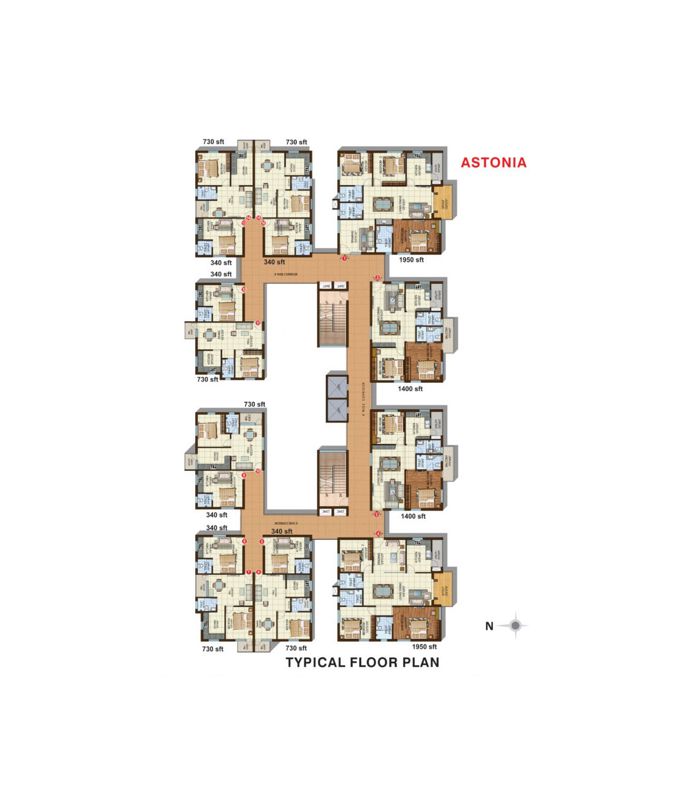 Aditya Iconic Towers Floor Plans