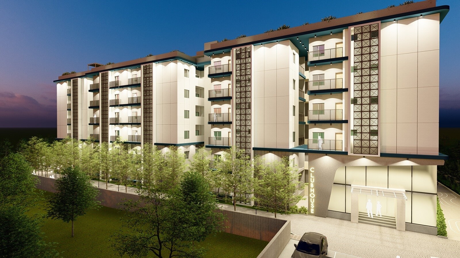 AK Chitravilasa Garden City Apartment Exteriors 1