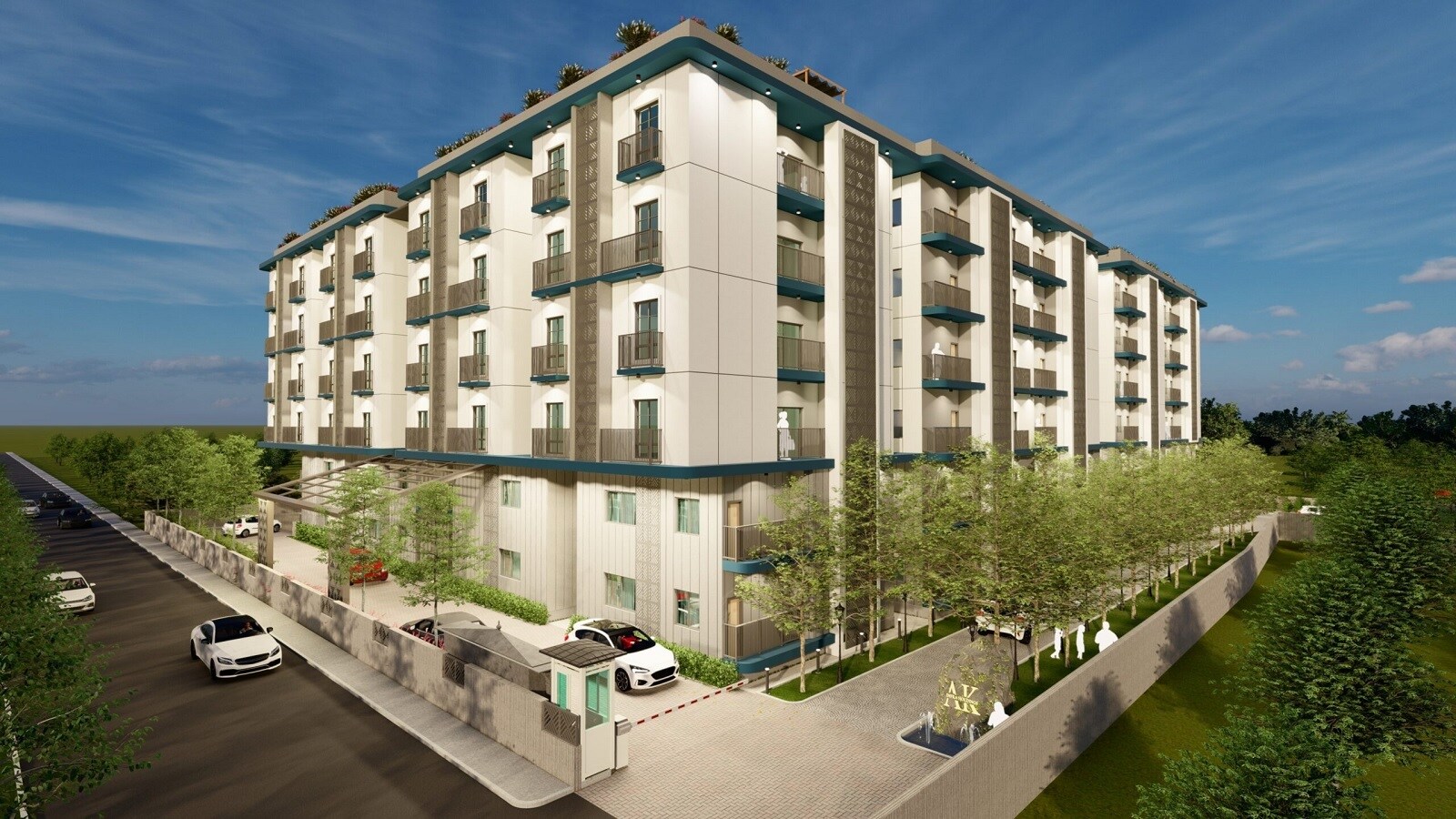 AK Chitravilasa Garden City Apartment Exteriors 3