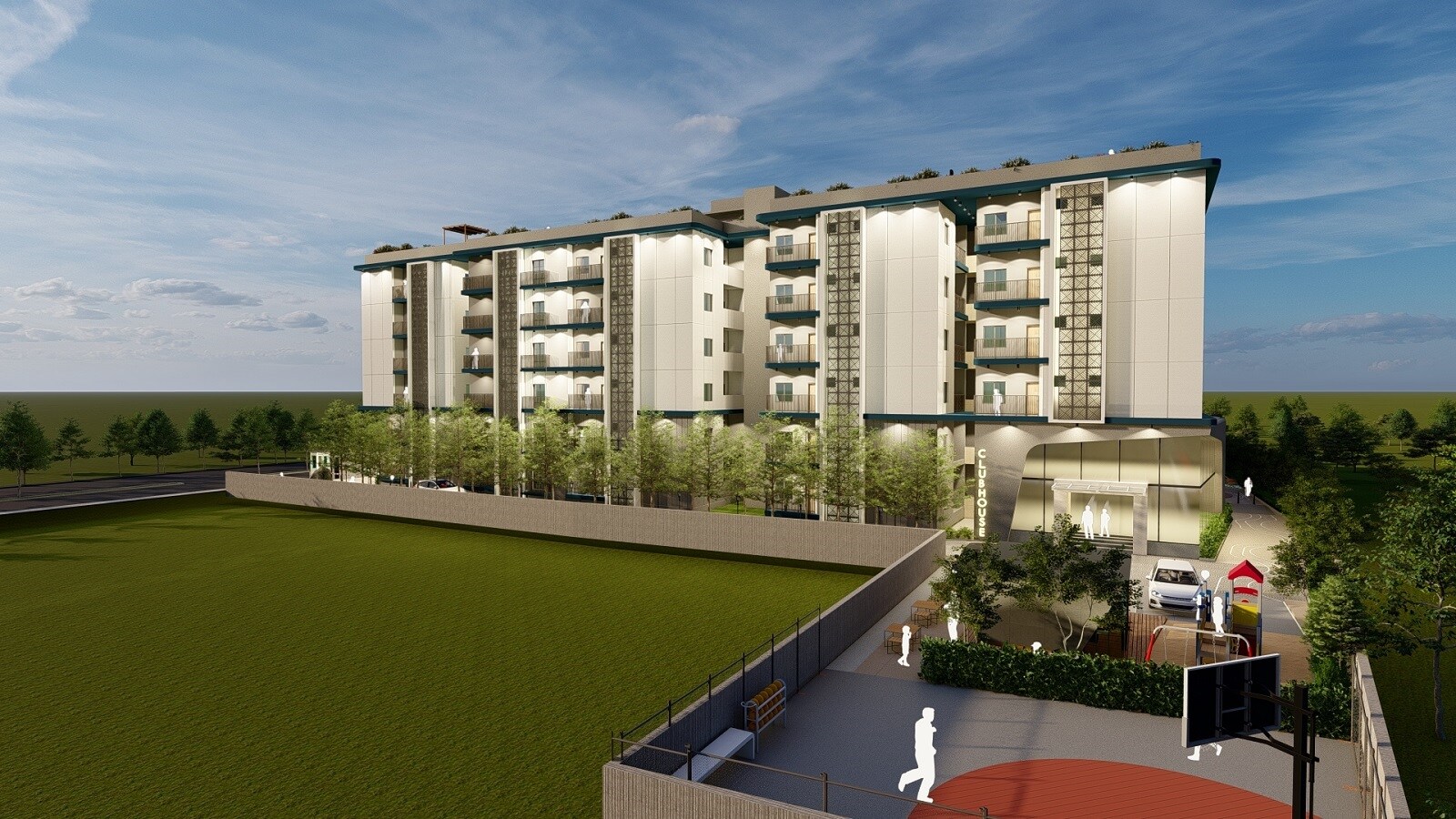 AK Chitravilasa Garden City Apartment Exteriors 5