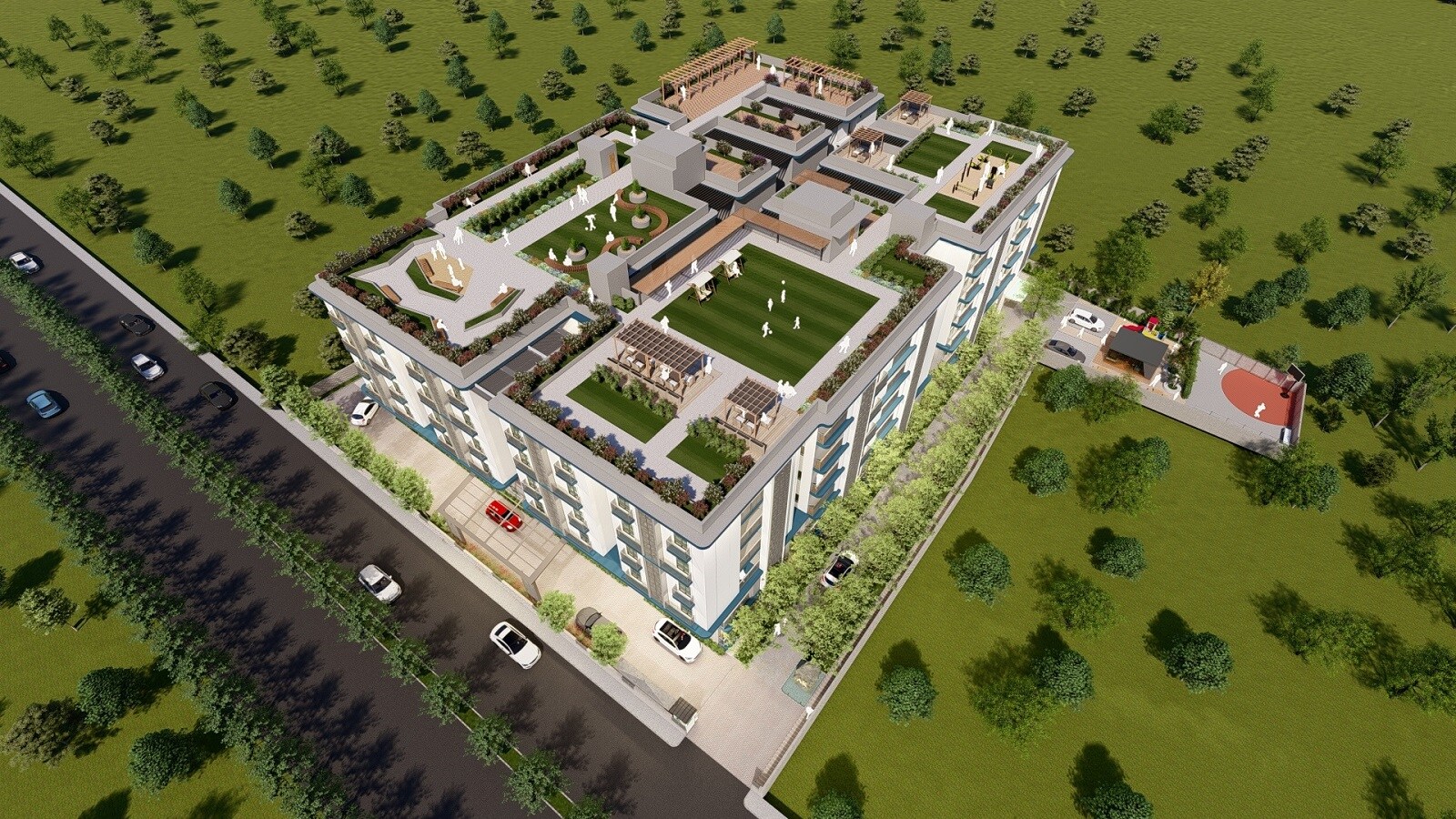 AK Chitravilasa Garden City Tower View