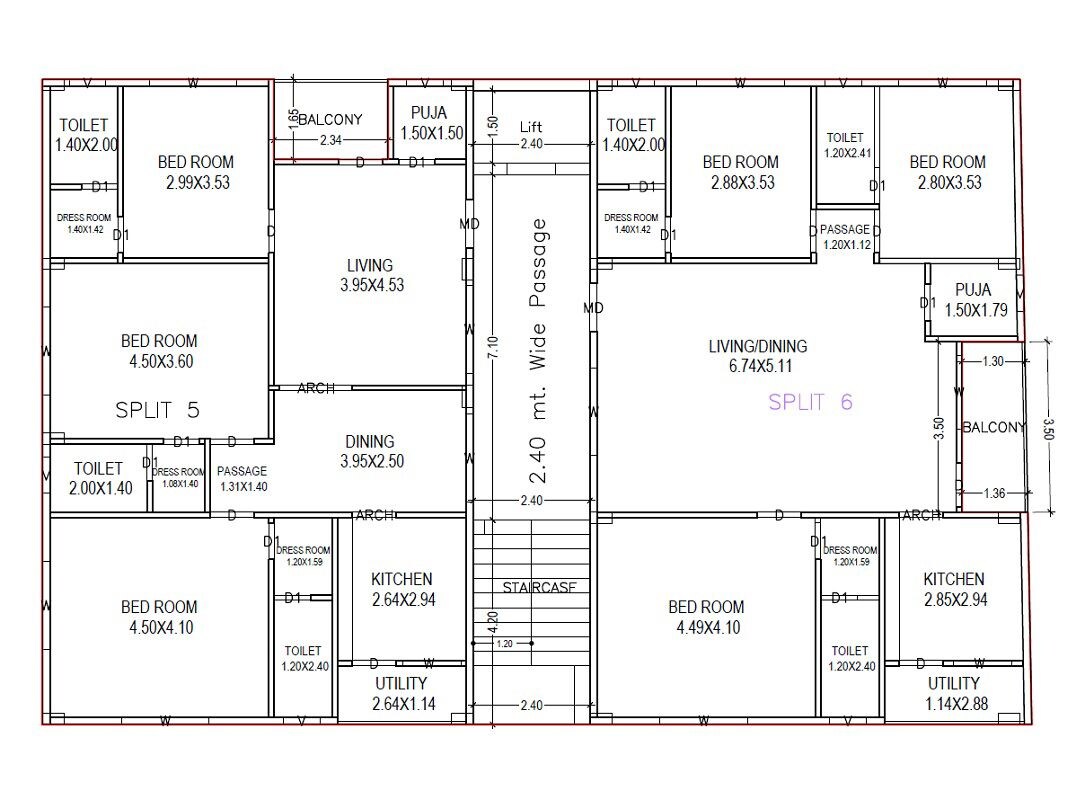 Akshaya Sai Laxmi Castle Floor Plans
