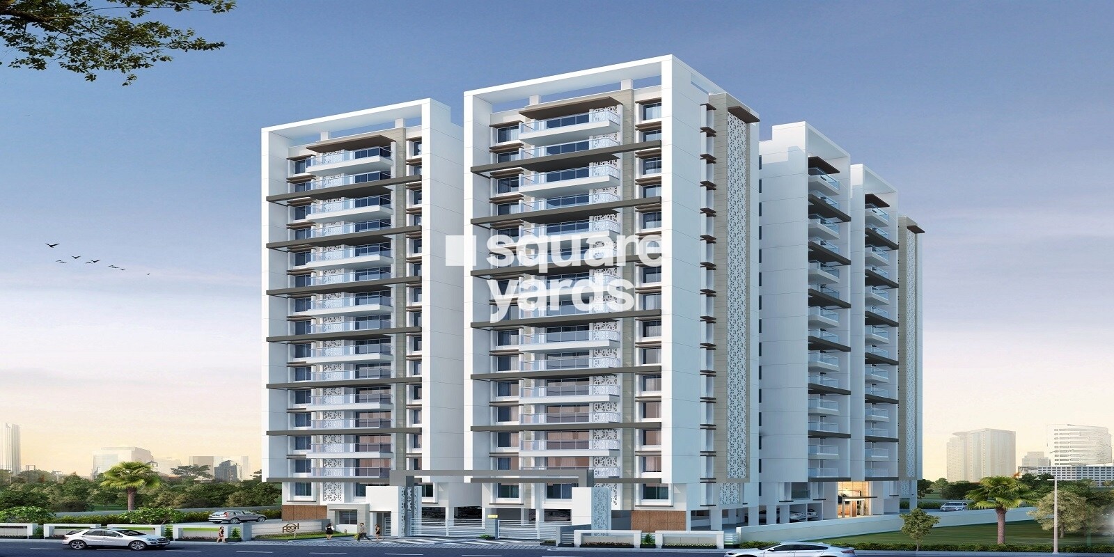 Anjani Pearl Towers residential project in Endada
