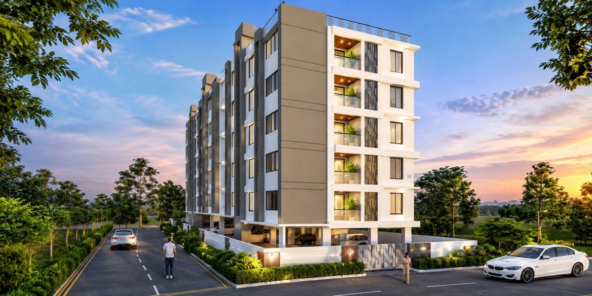 Archana Courtyard residential project in Madhurawada
