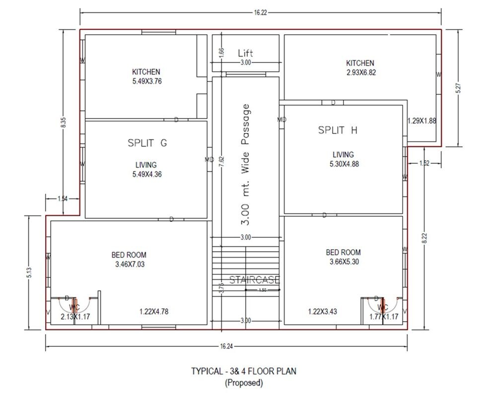 Sai Avinash Residency Floor Plans