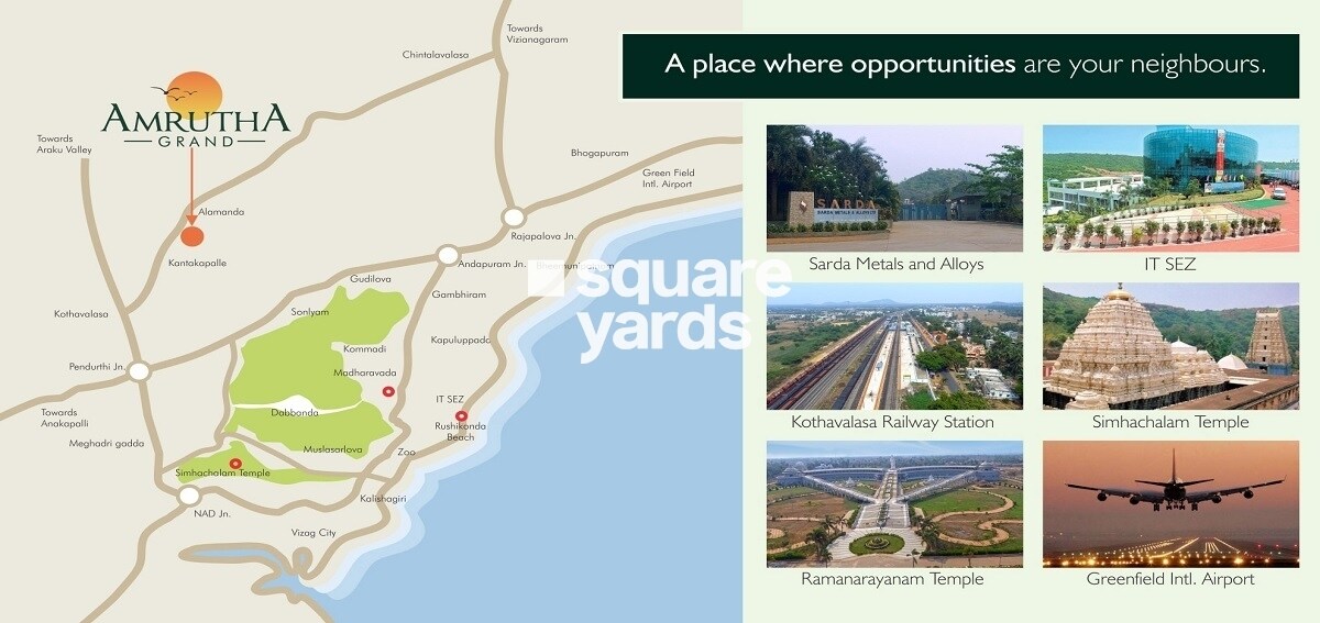 Bathini Amrutha Grand Phase 2 Location Image